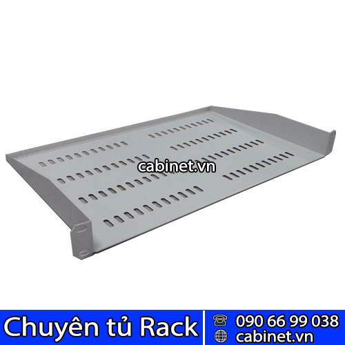 Khay cố định chuẩn 19 inch, 1U, D300mm (ECP-F1U)