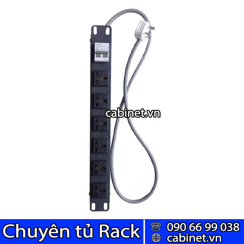 Ổ cắm điện 6 port có CB ECP-6PCB